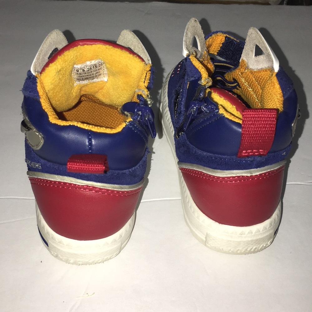 Boys Sketchers Memory Foam Gel Infused Shoes - Picture 4 of 8